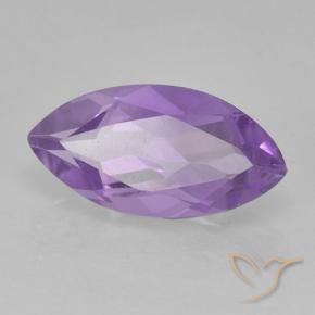 Améthyste Violet moyen naturelle Marquise, 1.67 ct, VS