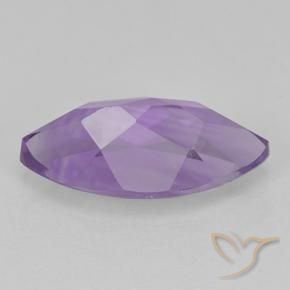 Améthyste Violet moyen naturelle Marquise, 1.67 ct, VS