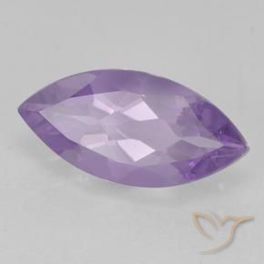 Améthyste Violet moyen naturelle Marquise, 1.56 ct, VS