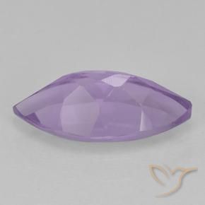 Améthyste Violet moyen naturelle Marquise, 1.56 ct, VS