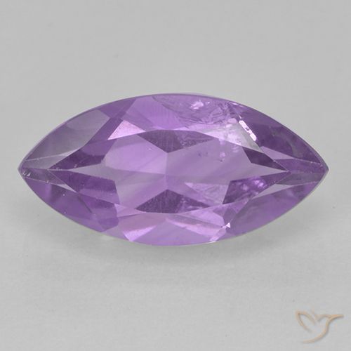 Améthyste Violet moyen naturelle Marquise, 1.70 ct, VS-SI