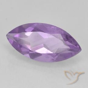 Améthyste Violet moyen naturelle Marquise, 1.70 ct, VS-SI