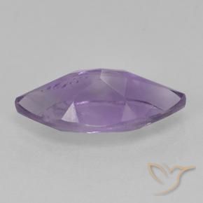 Améthyste Violet iris rosâtre naturelle Marquise, 1.55 ct, VS