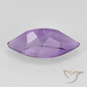 Améthyste Violet moyen naturelle Marquise, 1.79 ct, VS