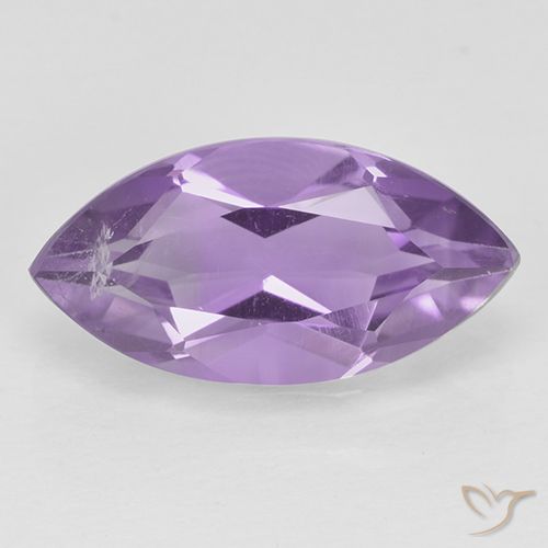 1.54ct Naturel Violet rose moyen Améthyste, Marquise, VS