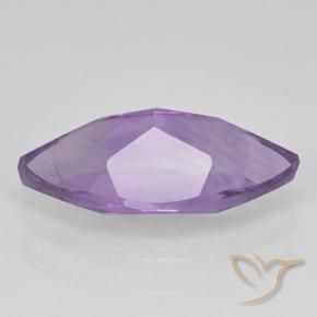 Améthyste Violet rose moyen naturelle Marquise, 1.54 ct, VS