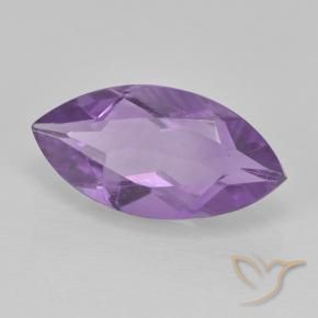 Améthyste Violet Iris naturelle Marquise, 1.52 ct, VS