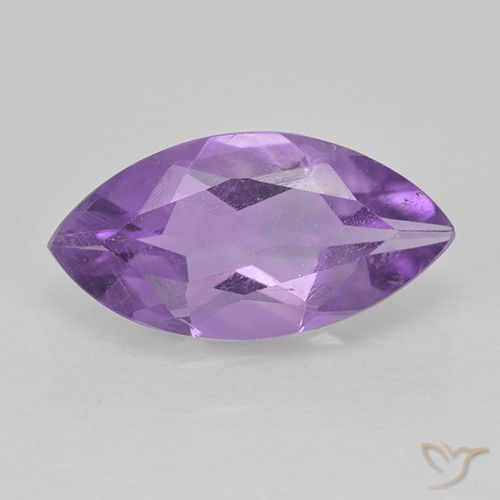 1.27ct Naturel Violet moyen Améthyste, Marquise, VS