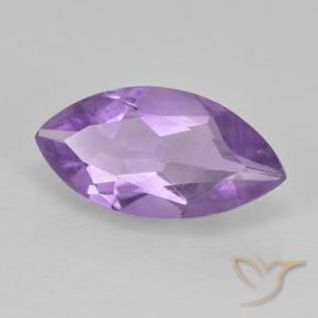 Améthyste Violet moyen naturelle Marquise, 1.27 ct, VS
