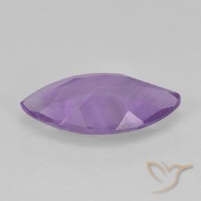 Améthyste Violet moyen naturelle Marquise, 1.27 ct, VS