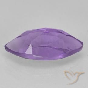 Améthyste Violet moyen naturelle Marquise, 1.83 ct, VS