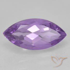 Améthyste Violet moyen naturelle Marquise, 1.84 ct, VS