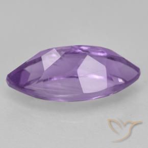 Améthyste Violet moyen naturelle Marquise, 1.84 ct, VS