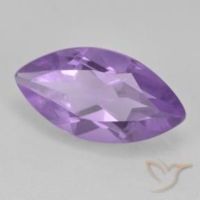 Améthyste Violet moyen naturelle Marquise, 1.56 ct, VS