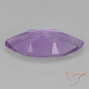 Améthyste Violet rosé foncé naturelle Marquise, 1.30 ct, VS