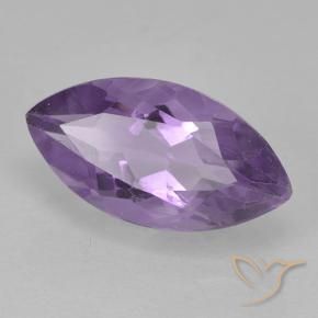 Améthyste Violet moyen naturelle Marquise, 1.82 ct, VS