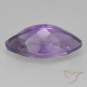 Améthyste Violet moyen naturelle Marquise, 1.82 ct, VS