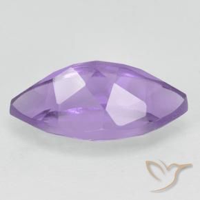 Améthyste Violet moyen naturelle Marquise, 2.05 ct, VVS-VS