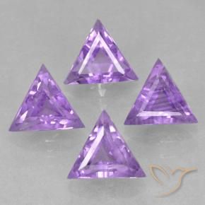 Shop natural 2.44ct Violet moyen Améthyste gems, Trillion, from Brésil at GemSelect. In stock, global shipping!