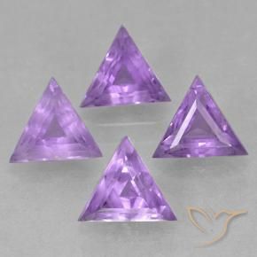 Shop natural 2.25ct Violet moyen Améthyste gems, Trillion, from Brésil at GemSelect. In stock, global shipping!