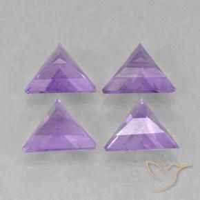 Shop natural 2.25ct Violet moyen Améthyste gems, Trillion, from Brésil at GemSelect. In stock, global shipping!