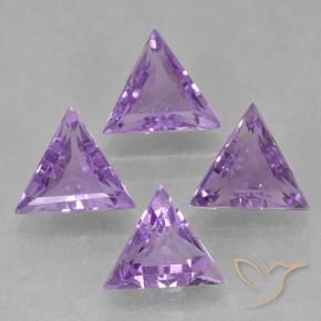 Shop natural 2.46ct Violet moyen Améthyste gems, Trillion, from Brésil at GemSelect. In stock, global shipping!