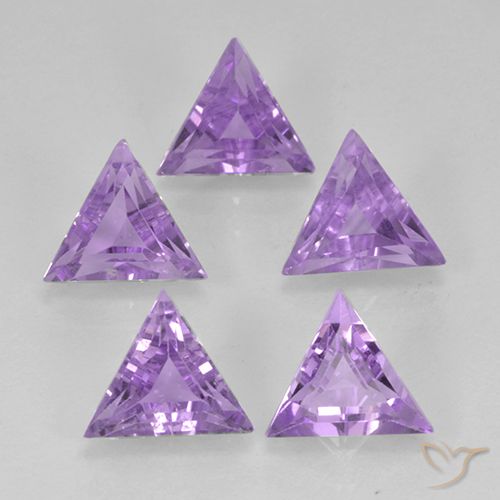 2.78ctw Naturel Violet Iris Améthyste, Trillion, VS