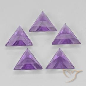 Shop natural 2.81ct Violet moyen Améthyste gems, Trillion, from Brésil at GemSelect. In stock, global shipping!