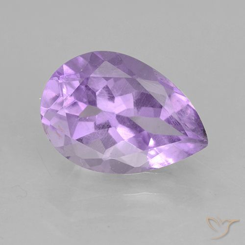1.92ct Naturel Violet Iris Améthyste, En forme de poire, VS