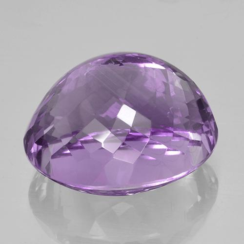 Améthyste Pourpre violacé profond naturelle Coupe ovale, 42.34 ct, VVS