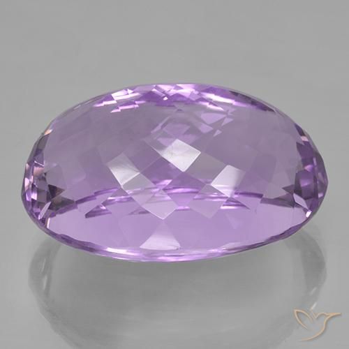 Améthyste Violet violacé naturelle ovale, 44.27 ct, IF