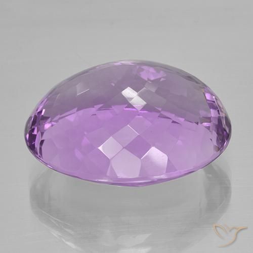 Améthyste Violet violacé naturelle ovale, 33.35 ct, IF
