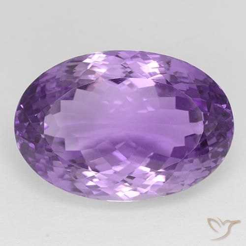33.30ct Naturel Pourpre violacé moyen-foncé Améthyste, ovale, IF