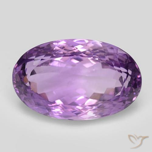 26.39ct Naturel Pourpre violacé moyen Améthyste, ovale, VVS