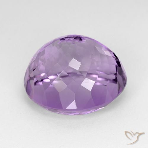 Améthyste Violet violacé naturelle ovale, 23.73 ct, VVS