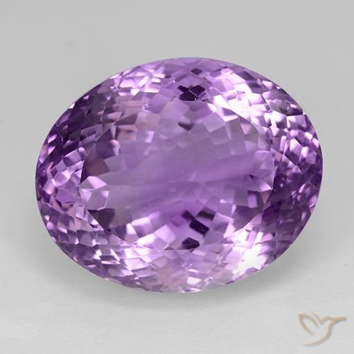 32.18ct Naturel Pourpre violacé moyen Améthyste, ovale, VVS