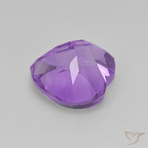 Améthyste Violet vif naturelle Cœur, 1.77 ct, VS