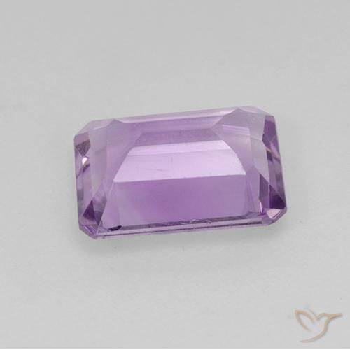 Améthyste Violet moyen naturelle Octogone / coupe Émeraude, 1.79 ct, VS