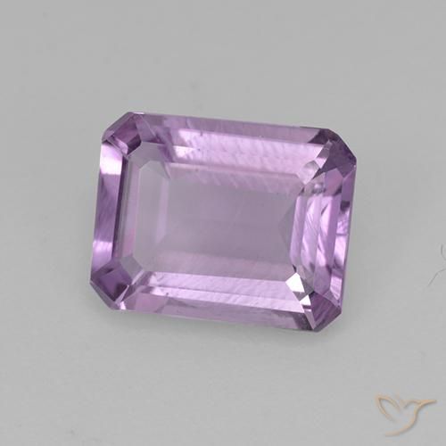 Améthyste Violet Iris naturelle Octogone / coupe Émeraude, 1.82 ct, VS