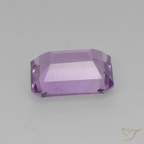 Améthyste Violet Iris naturelle Octogone / coupe Émeraude, 1.82 ct, VS