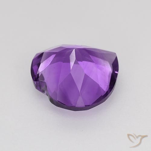 Améthyste Violet vif naturelle Cœur, 1.44 ct, VS