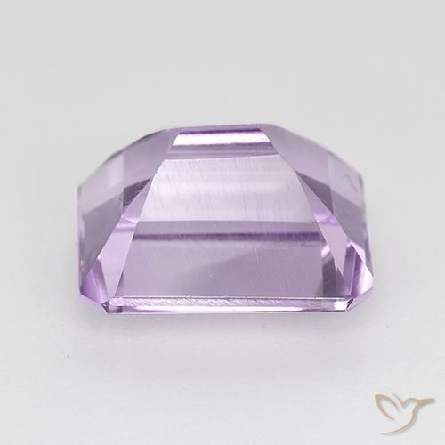 Améthyste Violet clair naturelle Octogone / coupe Émeraude, 2.55 ct, VVS-VS