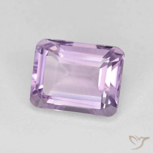 Améthyste Violet clair naturelle Octogone / coupe Émeraude, 2.37 ct, VVS