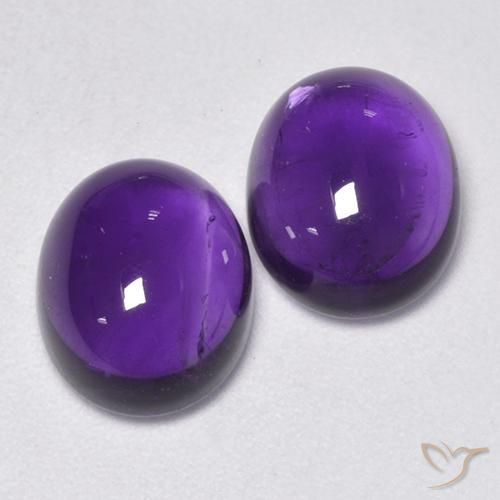 Shop natural 5.64ct Violet moyen-léger Améthyste gems, ovale, from Brésil at GemSelect. In stock, global shipping!