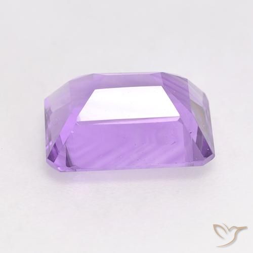 Améthyste Violet moyen naturelle Octogone / coupe Émeraude, 2.00 ct, VS