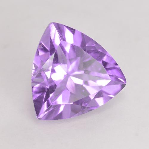 Améthyste violet naturelle trillion, 1,59 ct, VS