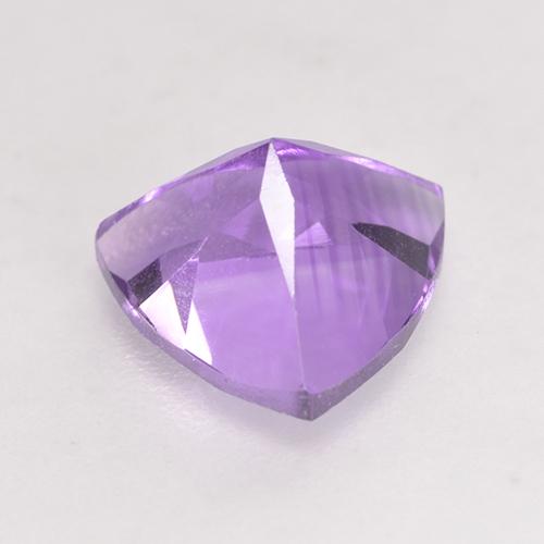 Améthyste violet naturelle trillion, 1,59 ct, VS