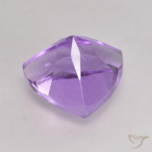Améthyste Violet Rosâtre naturelle Trillion, 1.66 ct, VS