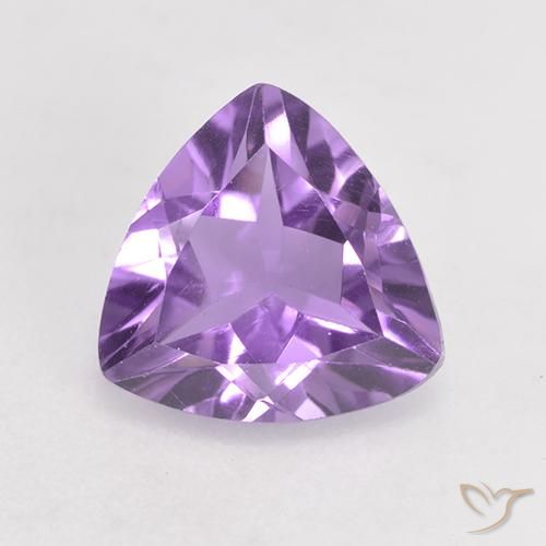 1.56ct Naturel Violet foncé Améthyste, Trillion, VS