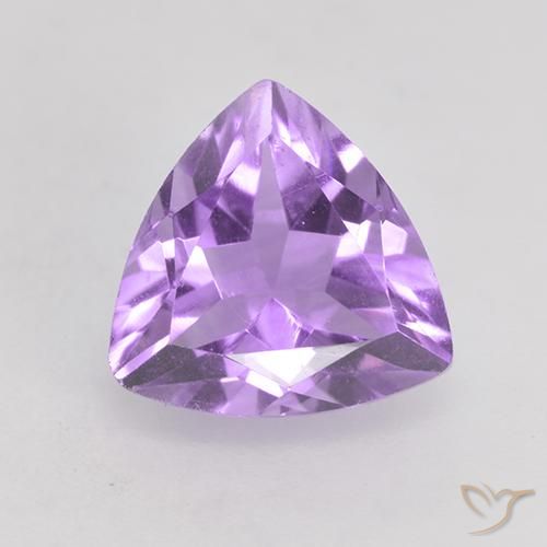 1.65ct Naturel Violet Rosâtre Améthyste, Trillion, VS